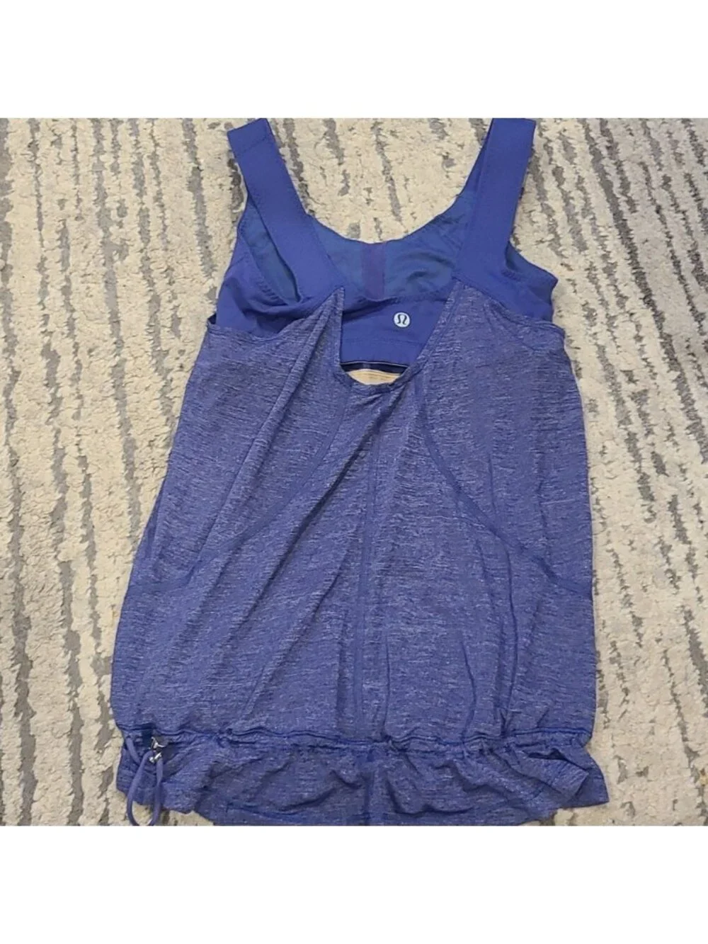 Lululemon Run: For Your Life Tank Heathered purple